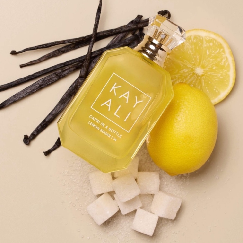Capri-Inspired Lemon Sugar Body Oil — Yellow